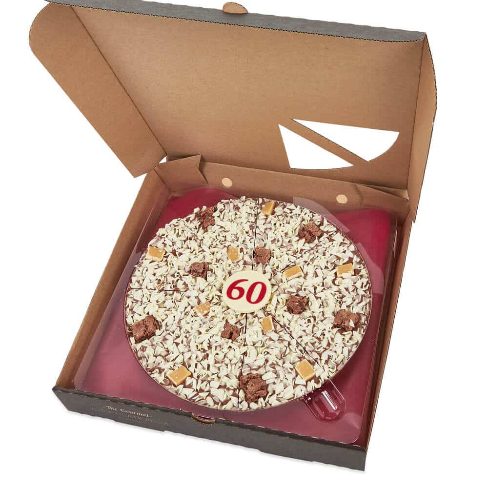 Personalised Age Chocolate Pizza